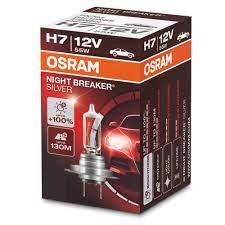 Лампа 12V H7 55W PX26d OSRAM NIGHT BREAKER SILVER картон 64210NBS