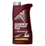 MANNOL MANNOL DEXRON III AUTOMATIC PLUS 1 л. Синтетическое трансмиссионное масло