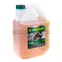 Масло веретенное OILRIGHT И-20А 5 л 2592