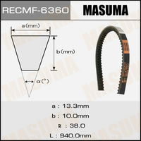 Ремень клиновый 13x940 мм MASUMA 6360