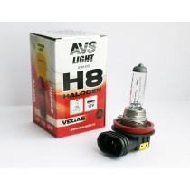 Лампа галогенная AVS Vegas H8.12V.35W (1 шт.)