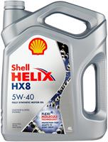 Масло моторное SHELL Helix HX8 SP 5W-40 синтетическое 4 л 550070336/550052837