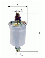 Снят с производства Фильтр топливный ---