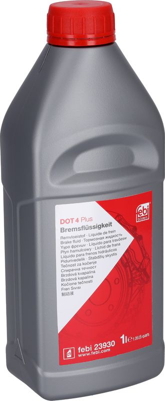 Жидкость тормозная FEBI Brake Fluid DOT4 Plus 0,25 л 26748